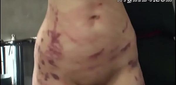 Nice nude Japanese girl severely tortured and whipped 22